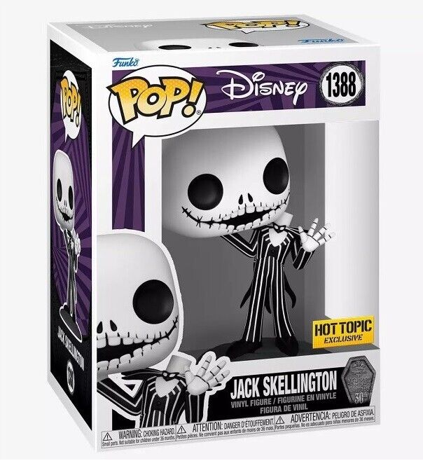 Exclusive Funko Pop #1388 Headless Jack Skellington Head on Hand Hot Topic exclusive 1388 available kayys collection montreal funko pop store