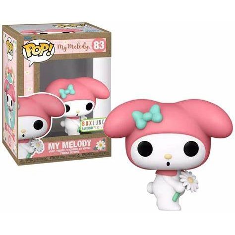 Exclusive Funko Pop #83 Sanrio MY MELODY with Flower Earth Day Boxlunch Exclusive 83 available at kayys collection montreal sanrio store